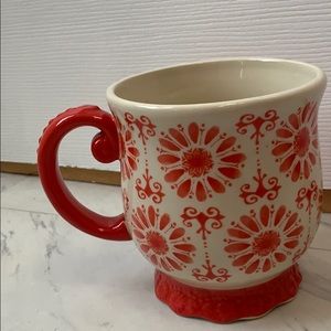 Floral coffee mug